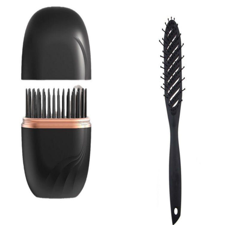 Mini Hair Straightening Comb - Rechargeable & Portable